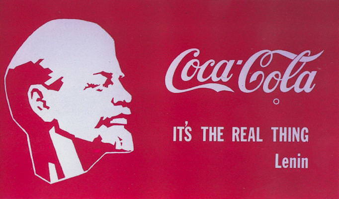 А.Косолапов, Ленин и Кока кола, 1982