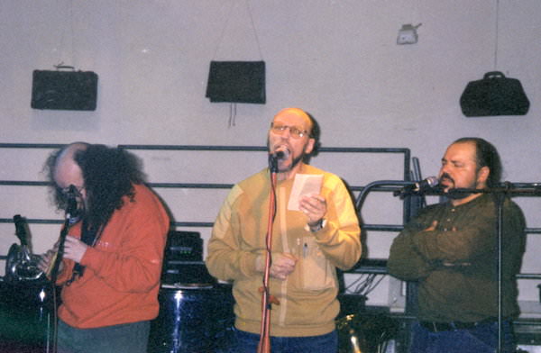 D.A. Prigov, Sergey Letov and Arkady Kirichenko