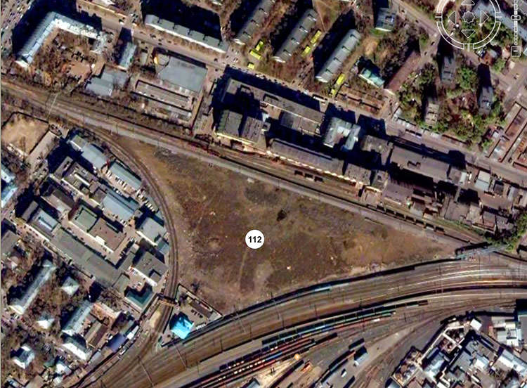Спутниковая карта акции (Google map)