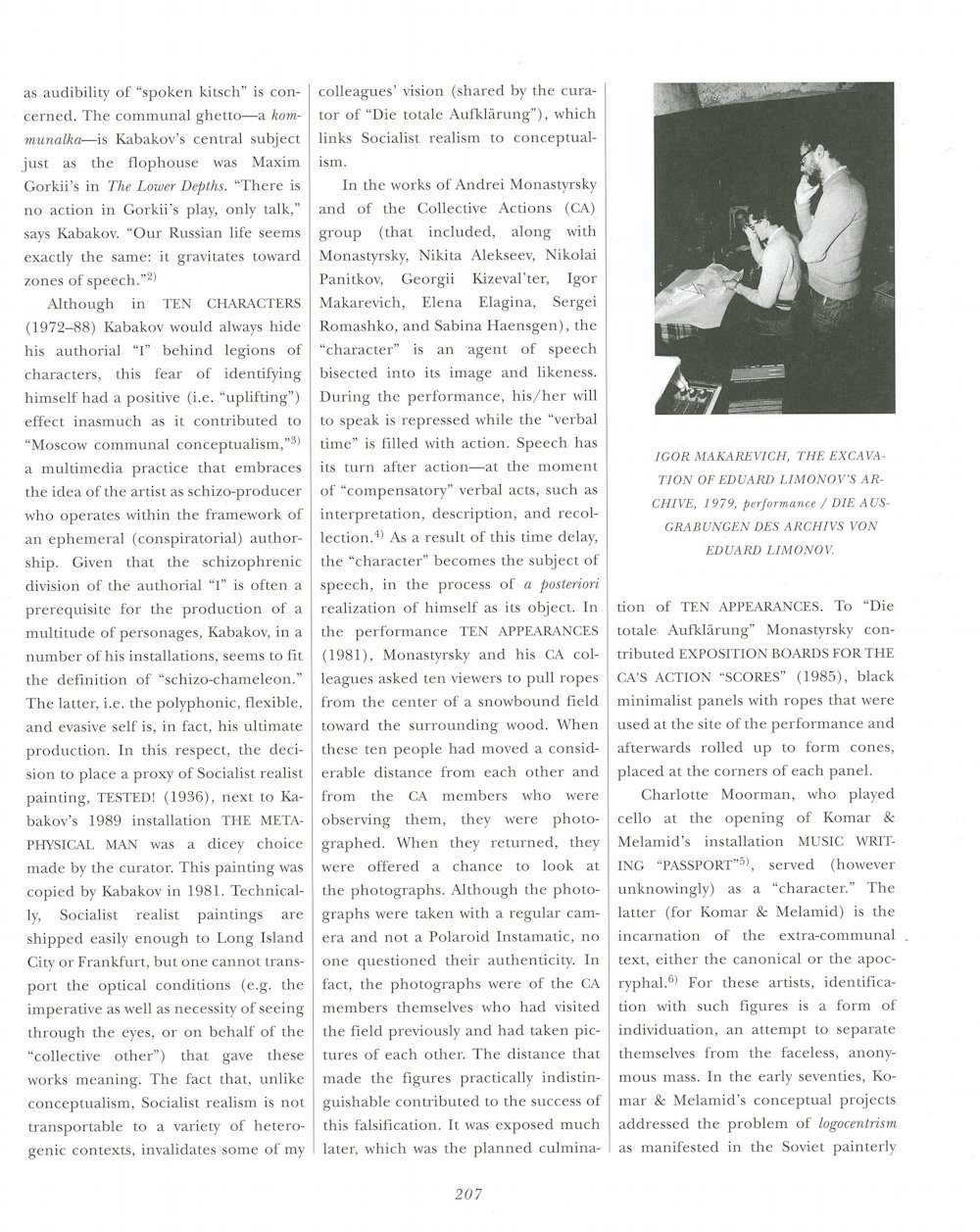 Margarita Tupitsyn. About Early Soviet Conceptualism. Page 1
