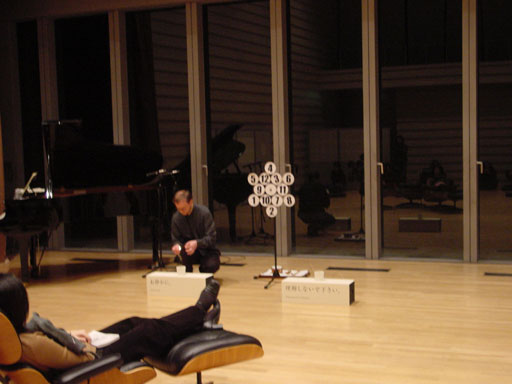 SERGEI ZAGNY. Six-hour performance in Akiyoshidai International Art Village, Japan. March 7, 2004. Photo: Yu Iseki  (41)