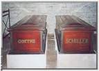 In Weimar is the Mausoleum of Goethe and Schiller