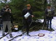 Action with clocks. Photo 1