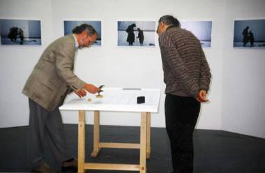 Andrei Monastyrski. FROM THE SIXTH VOLUME OF “JORNEYS TO THE COUNTRYSIDE“, Installation