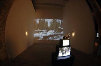 Andrei Monastyrski, Installation THE HARE’S SHADOW, OR ONE HUNDRED YEARS OF BRENTANO