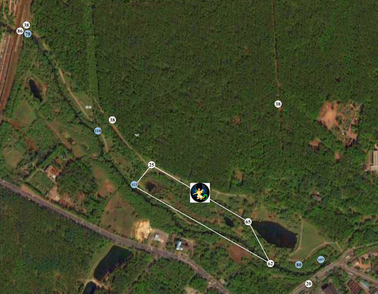 Google map of the action Intersection-2